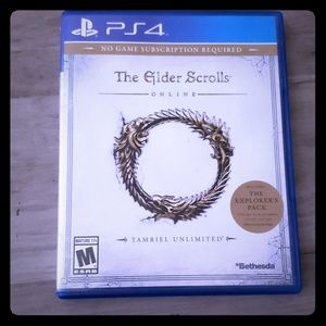 PS4 The Elder Scrolls Online